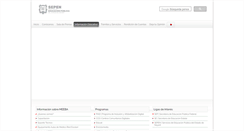 Desktop Screenshot of meeba.sepen.gob.mx